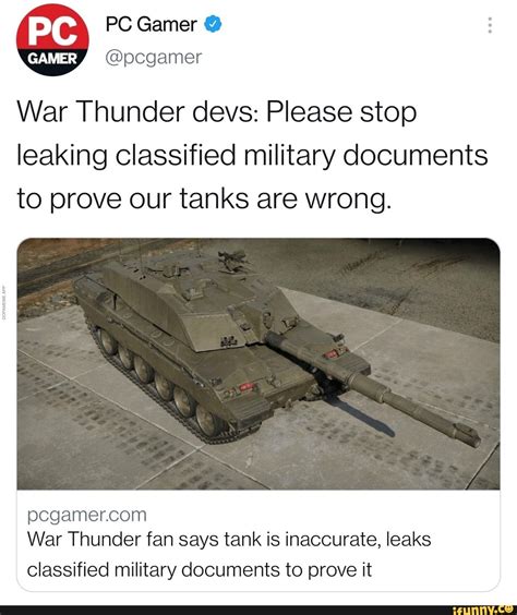 War Thunder Classified Documents: Gamers Leak F。